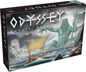 2!AREU003 Odyssey: Wrath Of Poseidon Board Game published by Ares Games