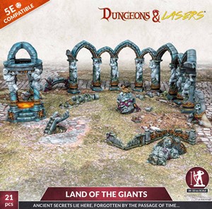 ARSDNL0071 Dungeons And Lasers: Land Of The Giants published by Archon Studio
