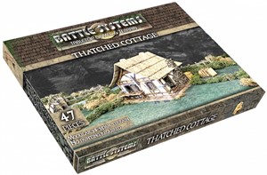 2!BATBSTFWE005 Battle Systems Thatched Cottage published by Battle Systems Ltd