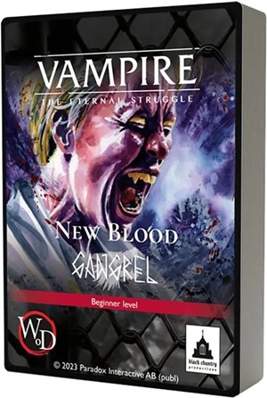 BCP045 Vampire The Eternal Struggle (VTES): 5th Edition New Blood: Gangrel published by Black Chantry