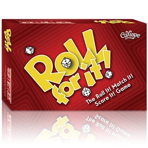 2!CLP123 Roll for It Dice Game: Red Edition published by Calliope Games