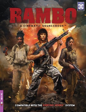 2!EVL09000 Everyday Heroes RPG: Rambo Cinematic Adventure published by Evil Genius Gaming