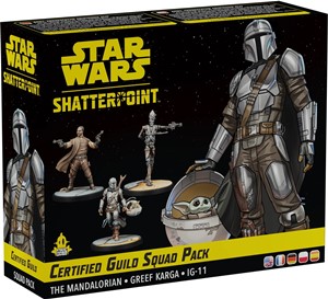 2!FFGSWP24 Star Wars: Shatterpoint: Certified Guild - The Mandalorian Squad Pack published by Fantasy Flight Games