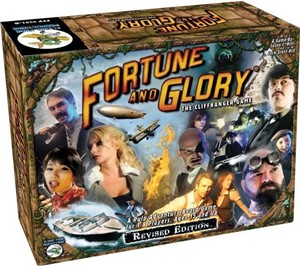 2!FFP0501R Fortune And Glory: The Cliffhanger Board Game Revised Edition published by Flying Frog Productions