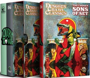 GMG4720 Dungeon Crawl Classics RPG: Dark Tower (3 Volume Slipcase Set) published by Goodman Games