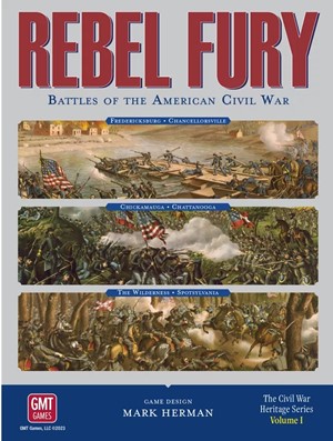 GMT2322 Rebel Fury: Six Battles From The Campaigns Of Chancellorsville And Chickamauga published by GMT Games