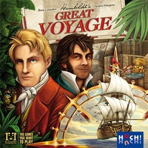 2!HUT880215 Humboldt's Great Voyage Board Game published by Hutter Trade