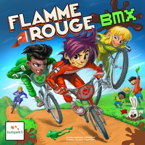 LAU024 Flamme Rouge Board Game: BMX Edition published by Lautapelit