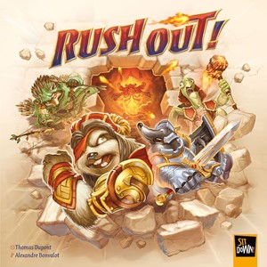 SDGSIT017G Rush Out Board Game published by Smirk and Dagger Games