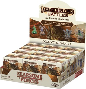 WZK97560 Pathfinder Battles: Fearsome Forces Battle Box Display published by WizKids Games