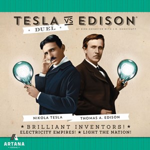 AAX1201 Tesla vs Edison: Duel Card Game published by Artana Games