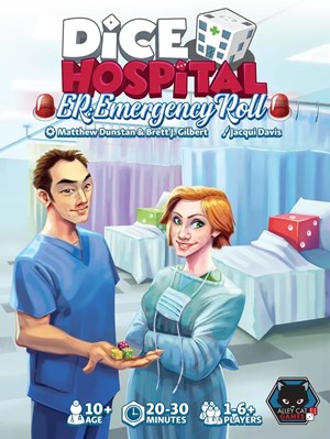 2!ACG053 Dice Hospital ER Emergency Roll Board Game published by Alley Cat Games
