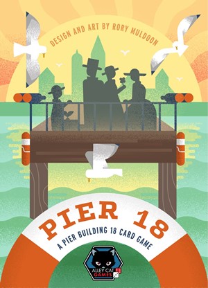 2!ACG055 Pier 18 Card Game published by Alley Cat Games