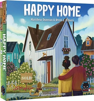 2!ACG076 Happy Home Board Game published by Alley Cat Games