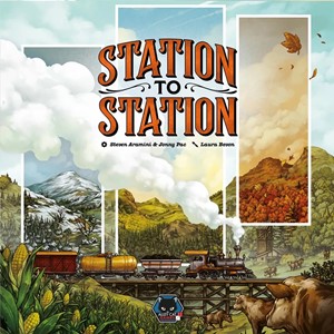 2!ACG090 Station To Station Board Game published by Alley Cat Games