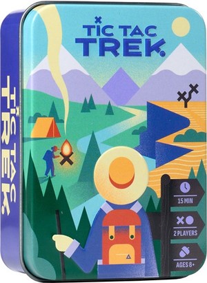 2!ACG091 Tik Tak Trek Board Game published by Alley Cat Games