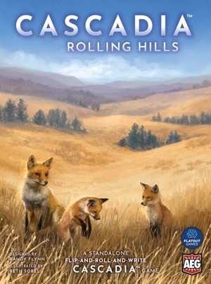 AEG1059 Cascadia Board Game: Rolling Hills Flip Roll And Write published by Alderac Entertainment Group