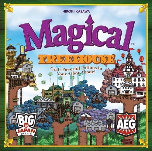 AEG7037 Magical Treehouse Board Game published by Alderac Entertainment Group