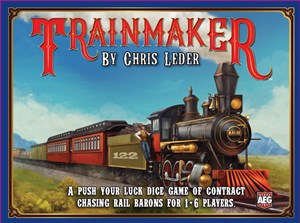 AEG7038 Trainmaker Board Game published by Alderac Entertainment Group