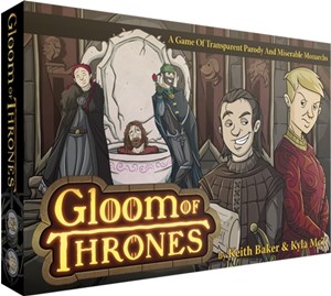 AG1335 Gloom Of Thrones Card Game published by Atlas Games