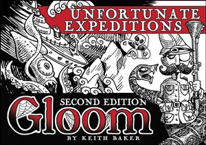 AG1354 Gloom! Card Game 2nd Edition: Unfortunate Expeditions Expansion published by Atlas Games