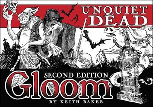 Gloom! Card Game 2nd Edition: Unquiet Dead Expansion
