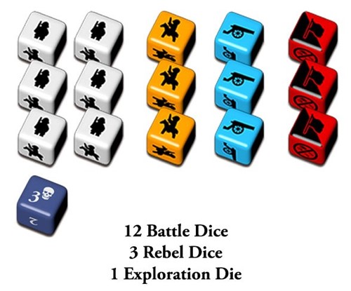 Europa Universalis Board Game: Extra Dice Set