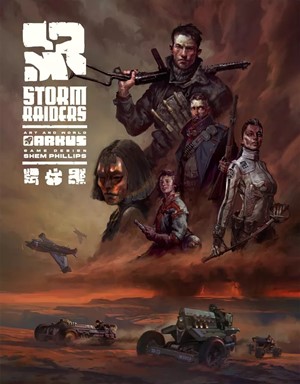 AKS003002 Storm Raiders Board Game published by Arkus Studios