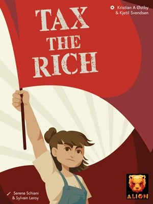 2!ALITAX001707 Tax The Rich Card Game published by Alion Games