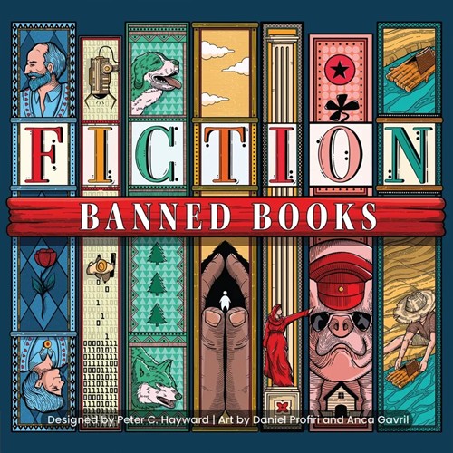 ALLGMEFICBB Fiction Banned Books Board Game published by Allplay