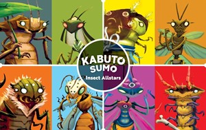2!ALLGMEKBSIA Kabuto Sumo Board Game: Insect All-Stars Expansion published by Allplay