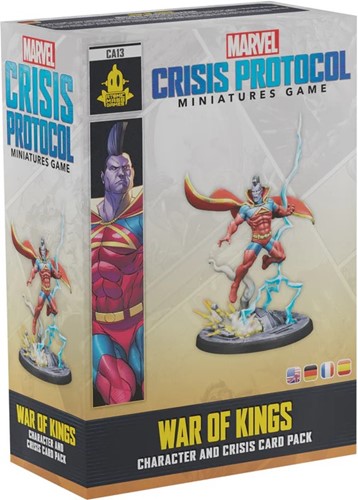 AMGCA13 Marvel Crisis Protocol Miniatures Game: War Of Kings Crisis Card Pack published by Fantasy Flight Games