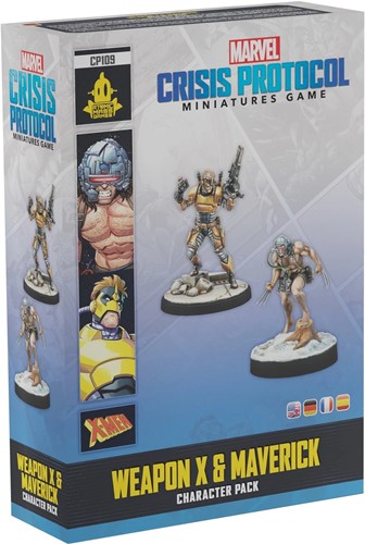 AMGCP109 Marvel Crisis Protocol Miniatures Game: Weapon X And Maverick Expansion published by Atomic Mass Games