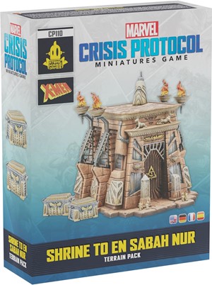 AMGCP110 Marvel Crisis Protocol Miniatures Game: Shrine To En Sabah Nur Terrain Pack published by Atomic Mass Games