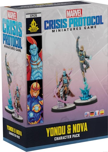 AMGCP126 Marvel Crisis Protocol Miniatures Game: Nova And Yondu Pack published by Atomic Mass Games