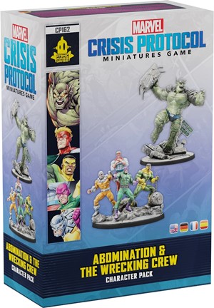 2!AMGCP162 Marvel Crisis Protocol Miniatures Game: Abomination And Wrecking Crew Expansion published by Atomic Mass Games