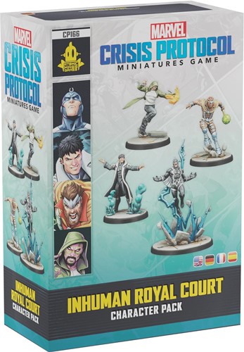 AMGCP166 Marvel Crisis Protocol Miniatures Game: Inhuman Royal Court Pack published by Atomic Mass Games