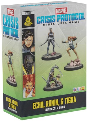 AMGCP168 Marvel Crisis Protocol Miniatures Game: Echo, Ronin And Tigra Character Pack published by Atomic Mass Games