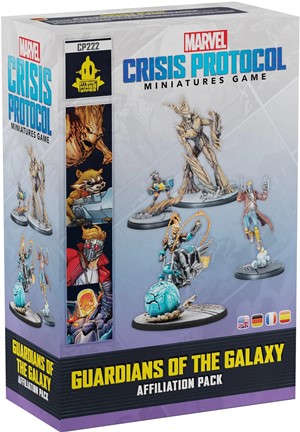 AMGCP222 Marvel Crisis Protocol Miniatures Game: Guardians Of The Galaxy Affiliation Pack published by Atomic Mass Games