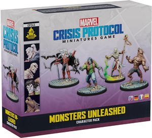 2!AMGCP245 Marvel Crisis Protocol Miniatures Game: Monsters Unleashed Character Pack published by Atomic Mass Games