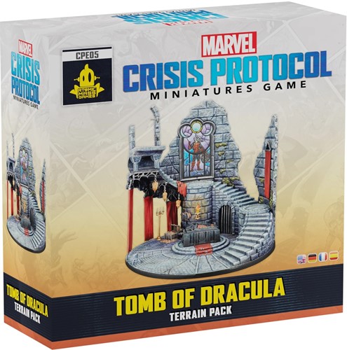 Marvel Crisis Protocol Miniatures Game: Tomb Of Dracula Terrain Pack