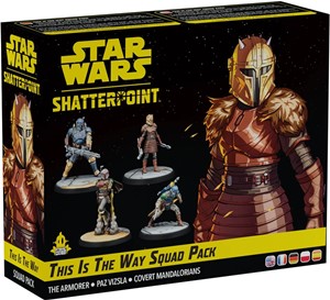 AMGSWP16 Star Wars: Shatterpoint: This Is the Way Squad Pack published by Atomic Mass Games