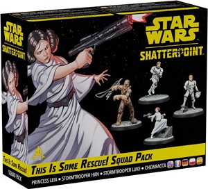 AMGSWP41 Star Wars: Shatterpoint: This Is Some Rescue (Princess Leia Squad Pack) published by Atomic Mass Games