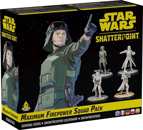 AMGSWP46 Star Wars: Shatterpoint: Maximum Firepower Squad Pack published by Atomic Mass Games