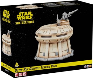 3!AMGSWP60 Star Wars: Shatterpoint Outer Rim Outpost Terrain Pack published by Atomic Mass Games