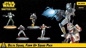 2!AMGSWP62 Star Wars: Shatterpoint: Delta Force Form Up Squad Pack published by Atomic Mass Games