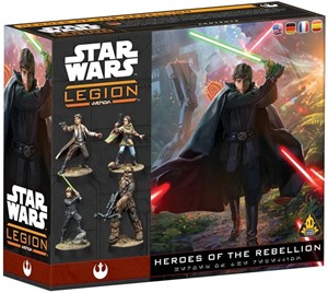 3!AMGSWQ14 Star Wars Legion: Heroes Of The Rebellion Character Pack published by Atomic Mass Games