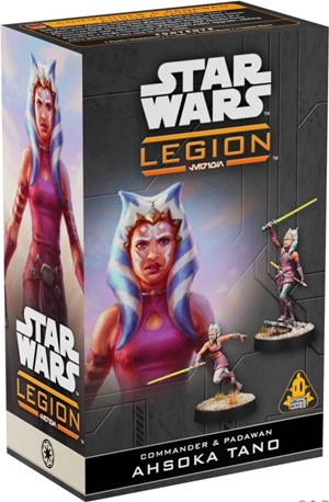 3!AMGSWQ22 Star Wars Legion: Commander And Padawan Ahsoka Tano published by Atomic Mass Games