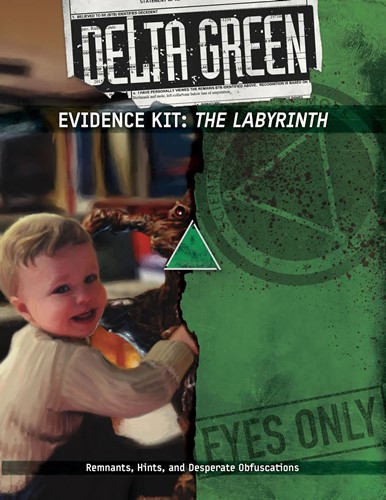 APU8122 Delta Green RPG: Evidence Kit: The Labyrinth published by Arc Dream Publishing