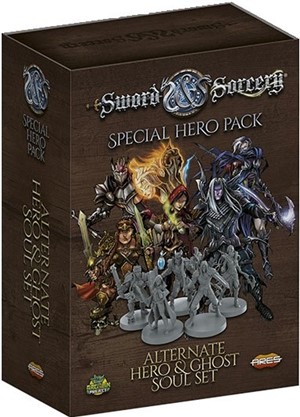 AREGRPR207 Sword And Sorcery Board Game: Alternate Hero And Ghost Souls Set Hero Pack published by Ares Games